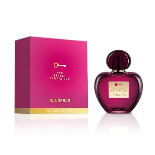 Produktbild: Banderas – Her Secret Temptation – Eau de Toilette Spray für Frauen, Orientalischer und Süßer Duft – 50 ml / 1,7 Fl Oz