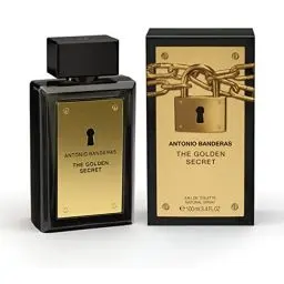 Produktbild: Banderas – The Golden Secret – Eau de Toilette Spray für Herren, Täglicher und Männlicher Duft mit Minze und Apfellikör – 100 ml