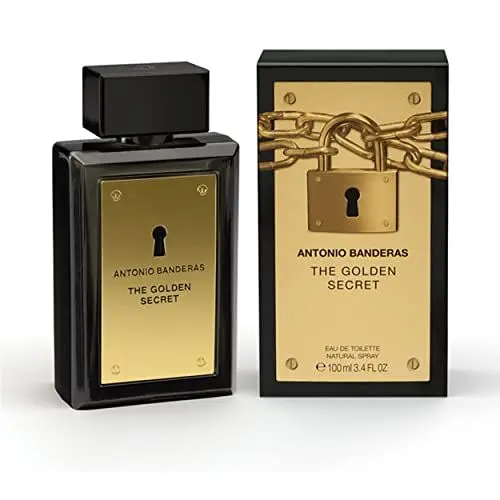 Produktbild: Banderas – The Golden Secret – Eau de Toilette Spray für Herren, Täglicher und Männlicher Duft mit Minze und Apfellikör – 100 ml