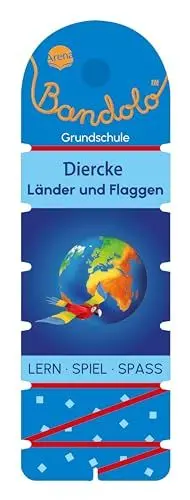 Produktbild: Bandolo. Diercke. Länder und Flaggen: Lernspiel mit Lösungskontrolle für Kinder ab 7 Jahren