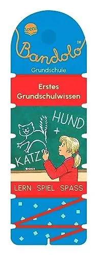 Produktbild: Bandolo. Erstes Grundschulwissen: Lernspiel mit Lösungskontrolle für Kinder ab 5 Jahren