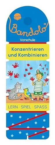 Produktbild: Bandolo. Konzentrieren und Kombinieren: Lernspiel mit Lösungskontrolle für Kinder ab 5 Jahren