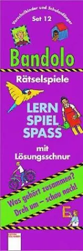Produktbild: Bandolo (Spiele), Set.12, Rätselspiele (Spiel)