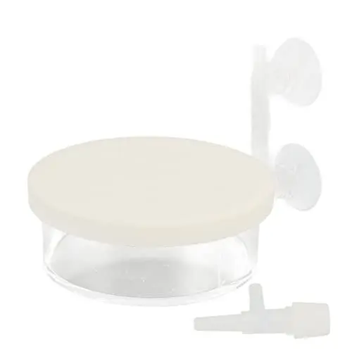 Produktbild: BAOFUYA CO2-Zerstäuber-Diffusor, Hochaufgelöste Nano-Luftsteinscheibe für Aquarien mit Saugnapf für Bepflanzte Aquarien