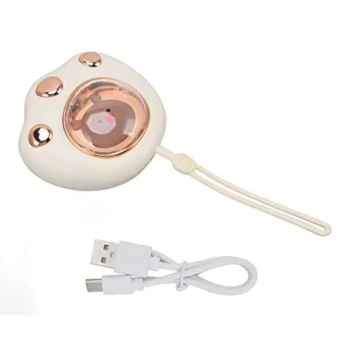 Produktbild: Tnfeeon Wiederaufladbarer Handwärmer Cat Paw, 5V 1A Handwärmer für den Außenbereich