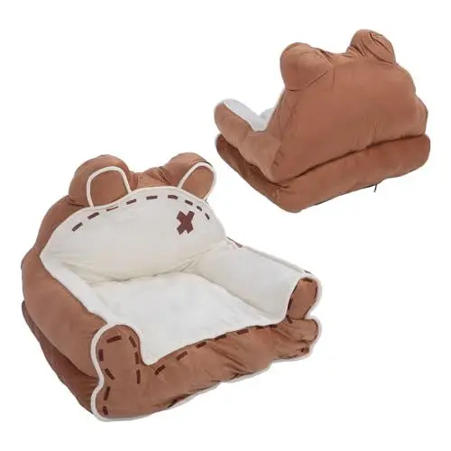 Produktbild: BAOFUYA Haustier-Couchbett, Stabil und Sicher, überragend Bequem, Warm und Waschbar, Hundeschlafsofa für die Meisten Haustiere Im Innenbereich