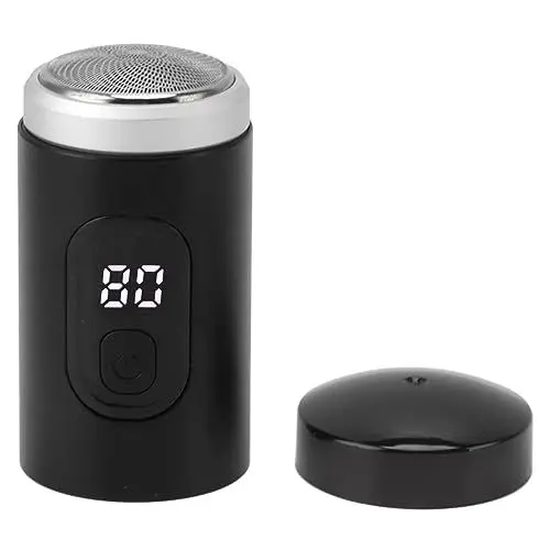Produktbild: BAOFUYA Mini Shave Tragbarer Elektrorasierer, Kabelloser Wiederaufladbarer Rasierer, Elektrischer Tragbarer Bartschneider Im Taschenformat für Zuhause und Reisen