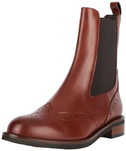Produktbild: baradello Damen Chelsea-Boots, Dunkelbraun, 39 EU
