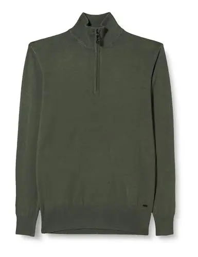 Produktbild: baradello Men's Strickpullover, Oliv, Large