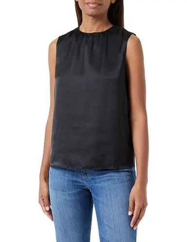 Produktbild: baradello Women's Kurzarmbluse, Schwarz, Small