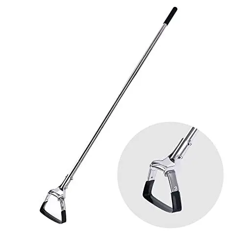 Produktbild: BARAYSTUS Gartenhacke Hacke Garten Werkzeug,142 cm Verstellbarer Gartenwerkzeug Hacke,Steigbügelhacke für Den Gemüseanbau, Langstiel Pendelhacke aus Edelstahl, Garden Hoe for Weeding Long Handle