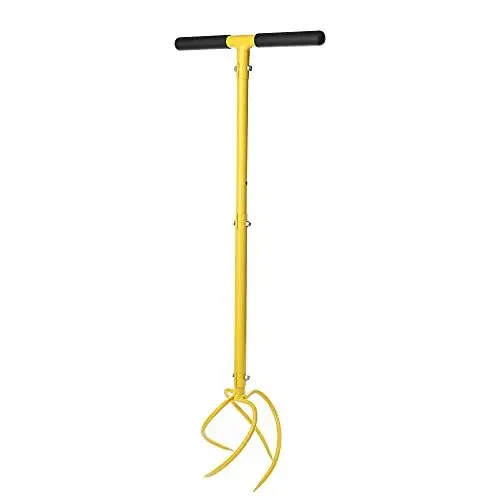 Produktbild: BARAYSTUS Gartenkralle Kultivator Erdkralle und Handgriff mit Stiel Manuelle Bodenkralle Unkrautkralle und Erdkralle Twist Tiller Garden Claw Twist Tiller Cultivator Tiller