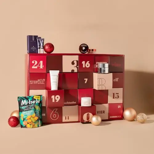 Produktbild: BARBARA BOX Adventskalender 2024 im Wert von über 450€ | Frauen Adventskalender | 24 beliebte Beauty-, Food- & Lifestyle Produkte in einem Adventskalender für Frauen