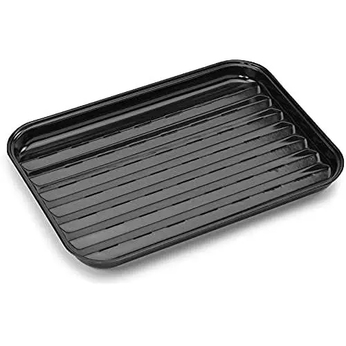 Produktbild: Barbecook Wiederverwendbare Grillschale, smoker und gasgrill zubehör, schwarz, rechteckig, 34.5x24x3cm, 1 - Pack