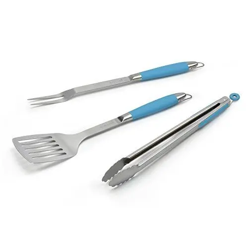 Produktbild: Barbecook 223.0034.030 Lagoon Grillbesteck, Blau, 5 x 50 x 11 cm