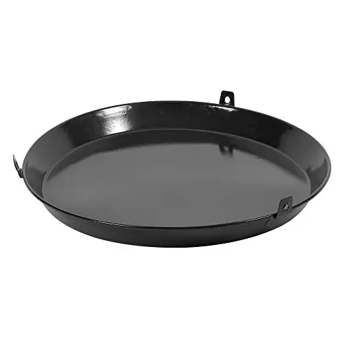 Produktbild: barbecook Junko Grillpfanne zum Befestigen am Schwenkgrill, schwarz, rund, 60 cm