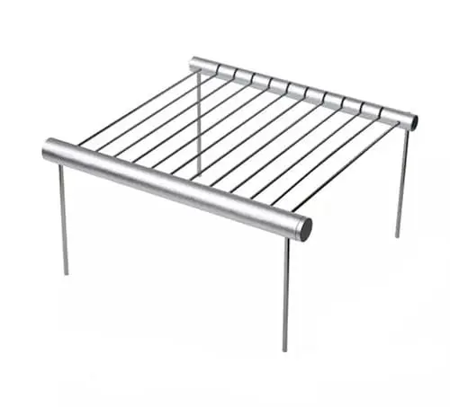Produktbild: KCHYCV Barbecue-Grill, Aluminium-Indoor-Outdoor-Grill, Edelstahl, tragbar, Outdoor-Grillofen, Campingofen