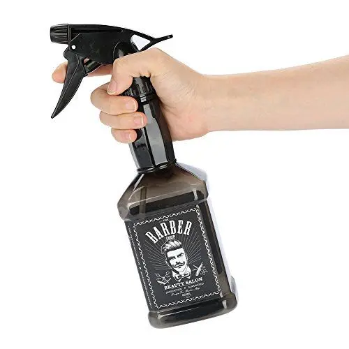 Produktbild: Barber Water Spray Bottle Design Leere Sprühflasche Für Haarpflege Und Haarstyling, 650Ml Nachfüllbarer Feiner Sprühnebel Flaschen,Tragbare Reise Ätherische Öle Wasser Sprüher, Gee