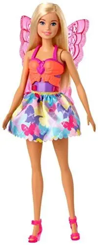 Produktbild: Barbie GJK40 - Dreamtopia 3-in-1 Fantasie Spielset, Puppe (blond) mit 3 Outfits und Zubehör: Fee, Meerjungfrau und Prinzessin, Spielzeug ab 3 Jahren