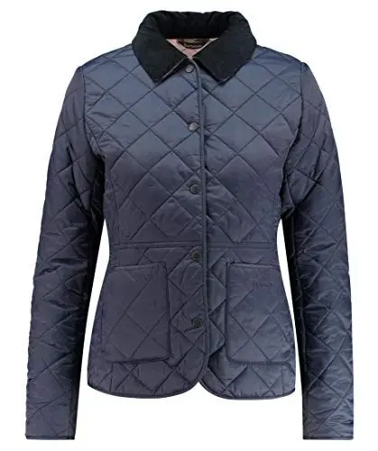 Produktbild: Barbour Damen Steppjacke Deveron Qulit Marine (52) 44