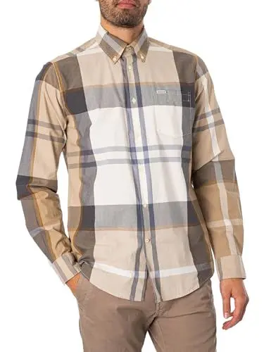 Produktbild: Barbour Herren Harris maßgeschneidertes Hemd, Beige, L