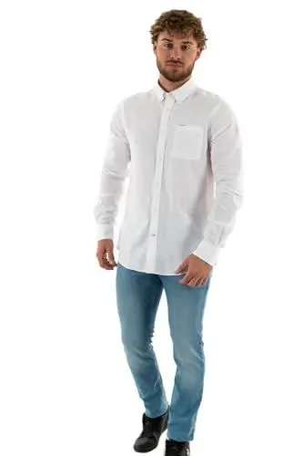 Produktbild: Barbour Herren Hemd Weiß, Weiß