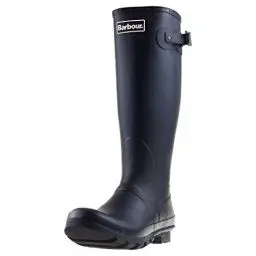 Produktbild: Barbour wasserfeste Winter-Gummistiefel für Schnee und Regen. Mittelhohe Stiefel., Schwarz - schwarz - Größe: 45