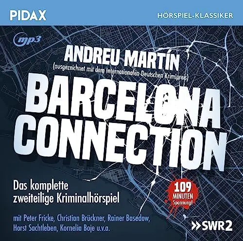 Produktbild: Barcelona Connection / Das komplette 2-teilige Kriminalhörspiel (Pidax Hörspiel-Klassiker)