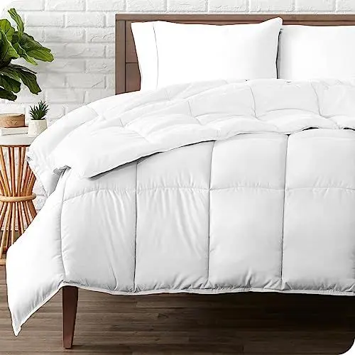 Produktbild: Bare Home Bettdecken-Einsatz - Komfortdecke - Premium 1800er Serie - Alternative zu Gänsedaunen - Extra weich - 300 g/m² - Schwere Wärme für den Winter (135 x 200 cm, weiß)