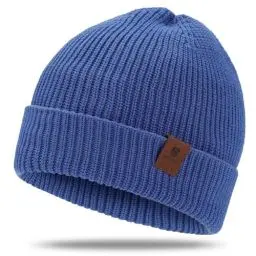 Produktbild: BARFULKER Beanie Mütze Damen Herren, Winter Warm Strickmütze Wintermützen Thermo Laufmützen Dehnbare Weiche Wollmütze mit Bündchen und Dickem Warmem Futter Geschenk Unisex,Grau