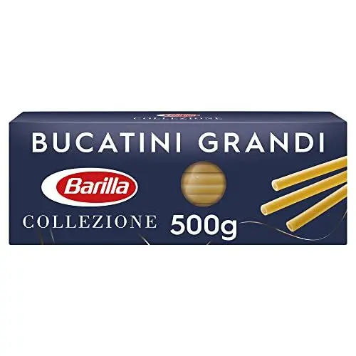Produktbild: Barilla Collezione Bucatini Grandi Pasta aus hochwertigem Hartweizen immer al dente, (1 x 500 g)