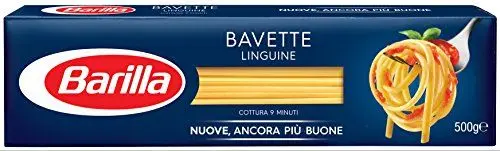 Produktbild: Barilla Hartweizen Pasta Bavette N. 13, 8er Pack (8x500g)