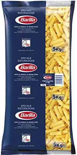 Produktbild: Barilla Hartweizen Pasta Tortiglioni n. 83 – 1er Pack (1x5kg)