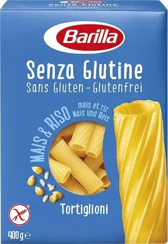 Produktbild: Barilla Pasta glutenfrei 400g Tortiglioni