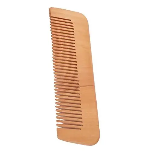 Produktbild: Bartkamm, Holz-Haarkamm, Kleiner Taschenformat, Pfirsichholz-Bartkamm für Männer und Frauen, Haarstyling