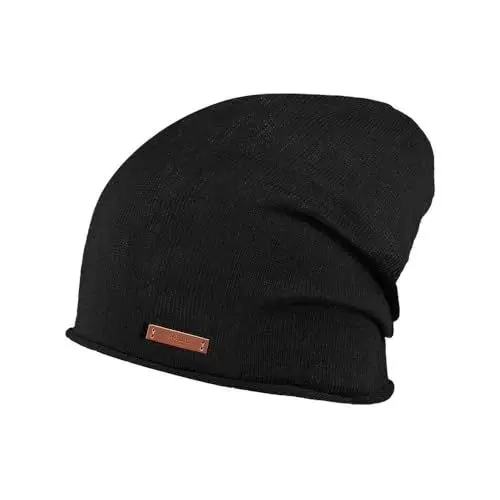 Produktbild: Barts Herren James Beanie Baskenmütze, Schwarz (BLACK 0001), One size (Herstellergröße: UNI)