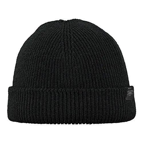 Produktbild: Barts Unisex Kinyeti Beanie Baskenmütze, Schwarz (Black 0001), One Size (Herstellergröße: Uni)