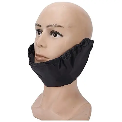 Produktbild: BAQE atmungsaktiver Bartschutz, wiederverwendbar für Männer, Schwarz, Unisex-Erwachsene