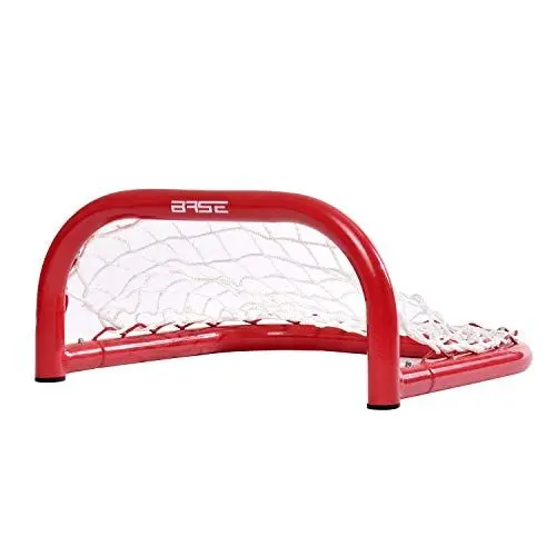 Produktbild: BASE – Streethockey Skill Goal 12“ 33x36x18cm, Outdoor-Tor, Tor für Hockeybälle & Pucks, Streethockey-Training, rot-weiß