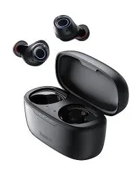 Produktbild: Baseus Bluetooth Kopfhörer Kabellos mit -48dB Hybride Aktive Geräuschunterdrückung, 140 Std. Wiedergabezeit, Wasserdicht IPX6, 4 ENC-Mikrofone, 0.038s Niedriger Latenz, Bluetooth 5.3 - Bowie MA10