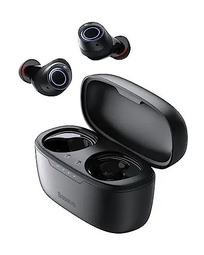Produktbild: Baseus Bluetooth Kopfhörer Kabellos mit -48dB Hybride Aktive Geräuschunterdrückung, 140 Std. Wiedergabezeit, Wasserdicht IPX6, 4 ENC-Mikrofone, 0.038s Niedriger Latenz, Bluetooth 5.3 - Bowie MA10