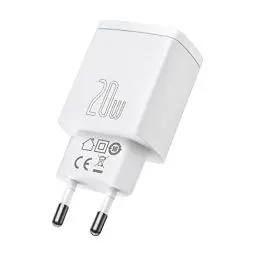 Produktbild: Baseus Compact Quick Charger Dual 20W White Schnelladegerät