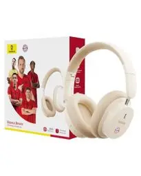 Produktbild: Baseus D05 Bluetooth Kopfhörer Over Ear über dem Ohr mit kraftvollem Bass, 50 Stunden Spielzeit, ENC-Anrufklarheit, Geräuschisolierung, bequemer Passform, leichtem, faltbarem Kopfhörer