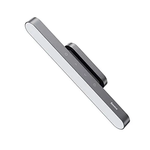 Produktbild: Baseus Home Magnetic Stepless Dimming Charging Desk Lamp 100LM, 4000K, 1800 mAh 4.5W Gray (DGXC-C0G)