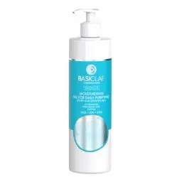 Produktbild: BasicLab Dermocosmetics Feuchtigkeitsspendendes Reinigungsgel Für Trockene Und Empfindliche Haut | 300 ml | Make-up-Entferner für die Hautpflege am Abend