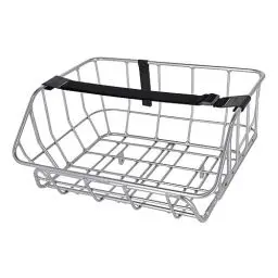 Produktbild: Basil B.V. Unisex – Erwachsene Basil Portland Kindersitze, Chrom, 43,5x36x22,5cm