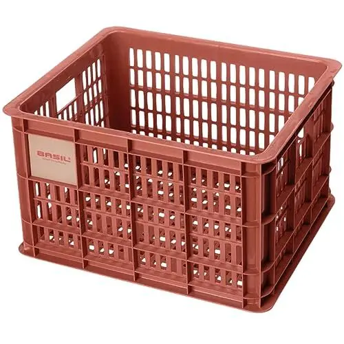 Produktbild: Basil B.V. Unisex – Erwachsene Crate Fahrradkaste, Red, 45.25x35x25cm