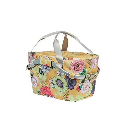 Produktbild: Basil B.V. Unisex – Erwachsene Mik Basil Bloom Gepäckträgertaschen, Honey Yellow, 48x28x24 cm