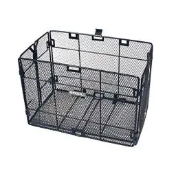 Produktbild: Basil Fahrradkorb Catania, Black, 33 cm x 23 cm x 20 cm