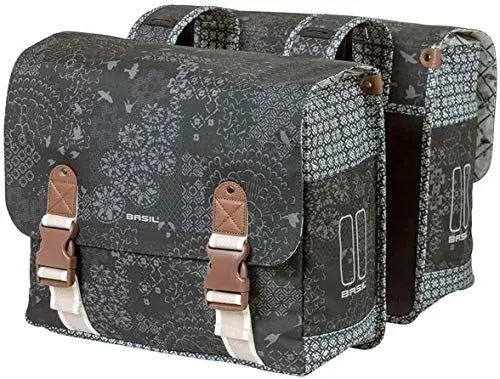 Produktbild: Basil Unisex – Erwachsene Boheme Doppelpacktasche, Charcoal, One Size